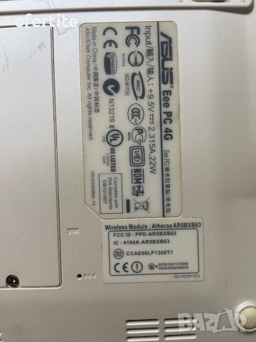 ✅ Asus 🔝 Eee PC 4G, снимка 5 - Лаптопи за дома - 43541962
