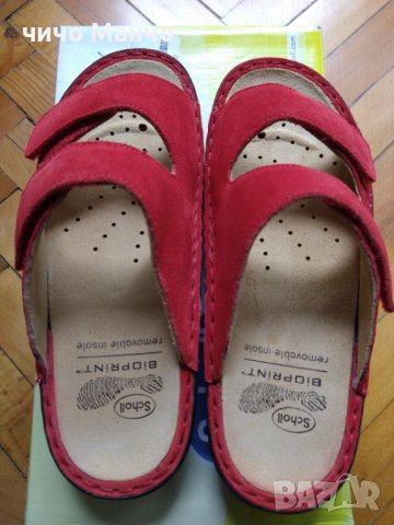 НОВИ Scholl ортопедични чехли №35, снимка 6 - Чехли - 37057473
