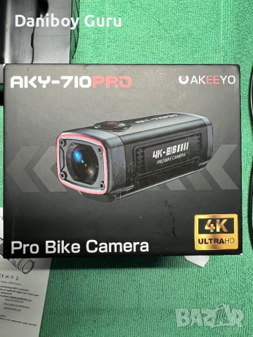 Велосипедна камера AKEEYO-710Pro EIS, 4K28FPS 20MP WiFi екшън камера с IP66 Ultra HD водоустойчива , снимка 9 - Аксесоари за велосипеди - 51934533