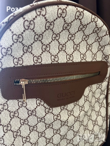 Чанта реплика на Gucci, снимка 3 - Раници - 52522473