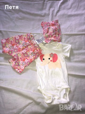 H&M Бебешки комплект от 3 части, снимка 1 - Комплекти за бебе - 28746976