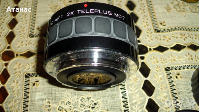 Auto Focus Teleconverter KENKO C-AF1  2x Teleplus  MC 7 for Canon-Japan, снимка 3 - Обективи и филтри - 43001708