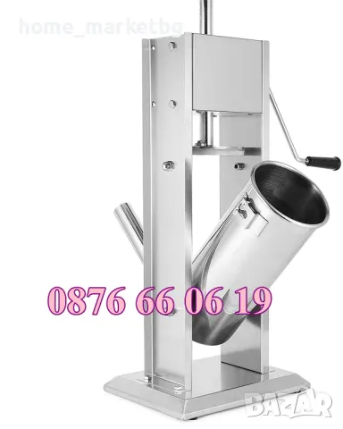 Професионална пълначка за месо 10 литра, две скорости с редуктор, пълначка за кайма, снимка 4 - Друго търговско оборудване - 48183741