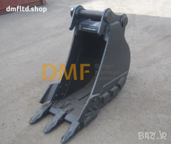 КОФА ЗА БАГЕР – 400 мм, ЗЪБИ + СТРАНИЧНИ РЕЗЦИ, 60 мм ПИНОВЕ (10T) ТЕЖКА СЕРИЯ