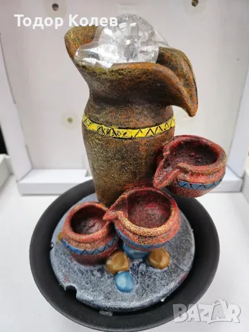 Декоративен фонтан с LED светлина. , снимка 2 - Декорация за дома - 50269140