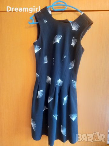 Нова черна рокля на HM, размер34, снимка 1 - Рокли - 40699344