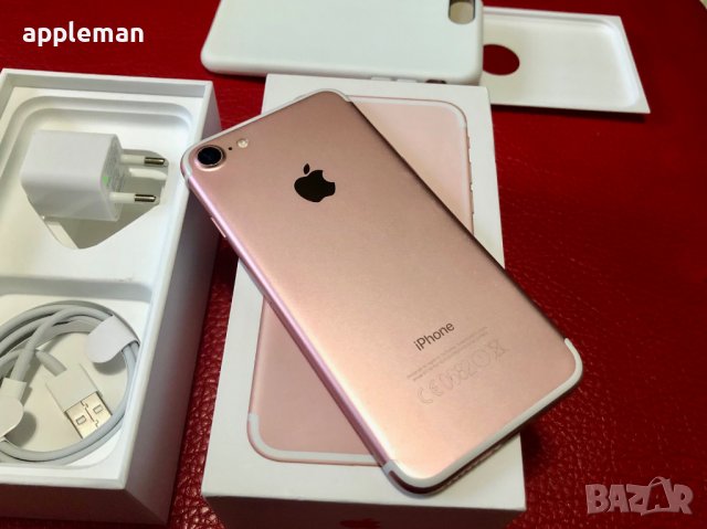 Apple iPhone 7 32Gb Rose Gold Фабрично отключен , снимка 1 - Apple iPhone - 38916324
