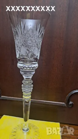 Ритуални чаши от оловен кристал или чаши за двама влюбени любители на питието на любовта , снимка 3 - Чаши - 48633969