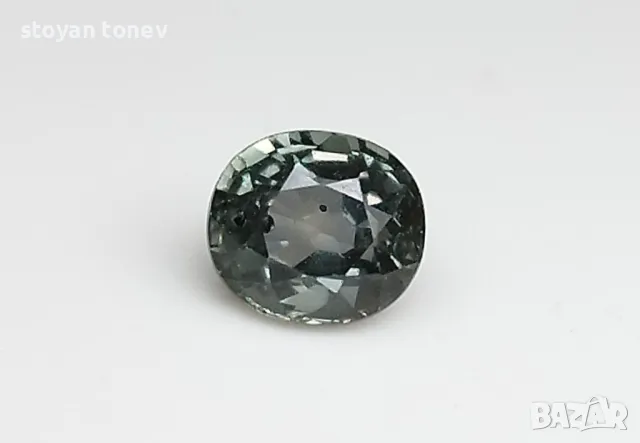 Рядък зелен сапфир с променящ се цвят - 1.10кт.! Сертифициран! Нов!, снимка 5 - Други - 50236823