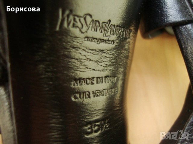 Личните си Yves Saint Laurent, снимка 10 - Дамски обувки на ток - 51607950