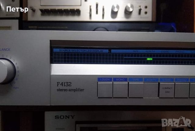 Philips F 4132 Винтидж Стерео Усилвател , снимка 5 - Ресийвъри, усилватели, смесителни пултове - 43997179