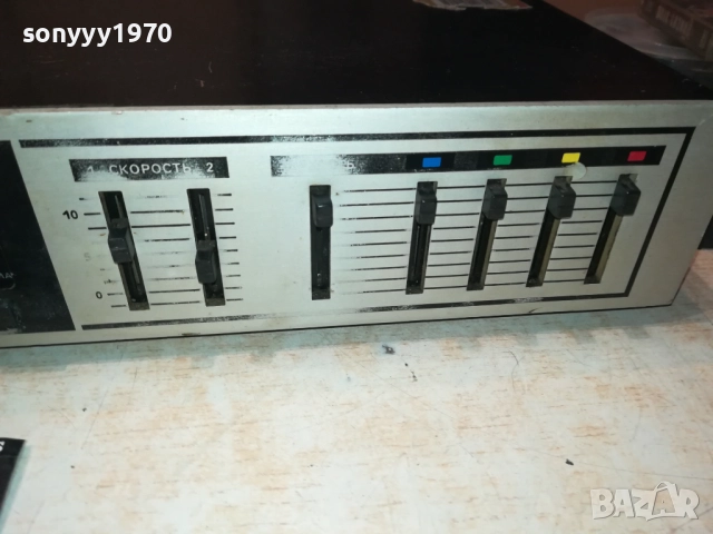 ГАММА-КУЛТОВА ЦВЕТОМУЗИКА-СДЕЛАНО В СССР 1310252208, снимка 6 - Ресийвъри, усилватели, смесителни пултове - 52044379