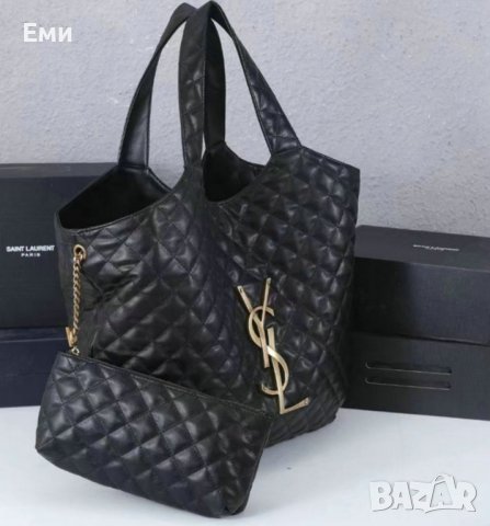  Уникална дамска луксозна чанта YSL ICARE MAXI SHOPPING BAG , снимка 10 - Чанти - 39014733