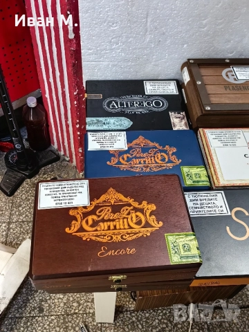 Дървени кутии от пури , снимка 2 - Табакери - 52235564