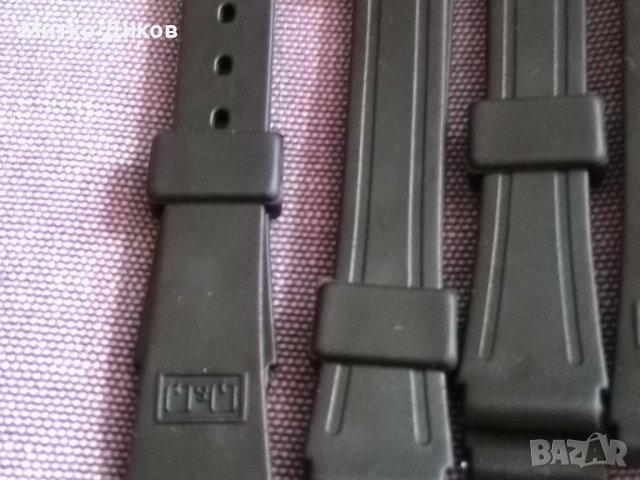 Пластмасова каишка за часовник дамски стандартна мека нова 12мм 19см-10броя-3лв, снимка 3 - Дамски - 43385172