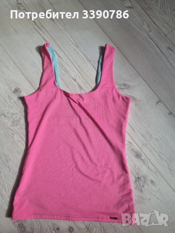 Alessa топ в розово и синьо 