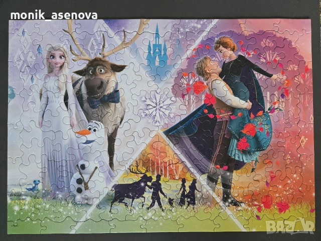 Лот пъзели "Замръзналото кралство" , снимка 6 - Игри и пъзели - 53092151