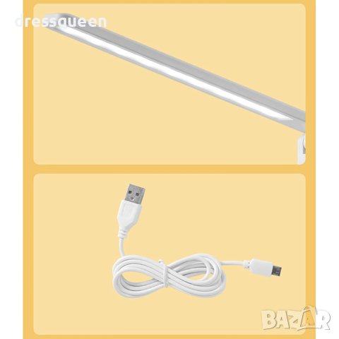 BL 1269 Настолна ЛЕД лампа светеща в три различни цвята, снимка 13 - Лед осветление - 44013776