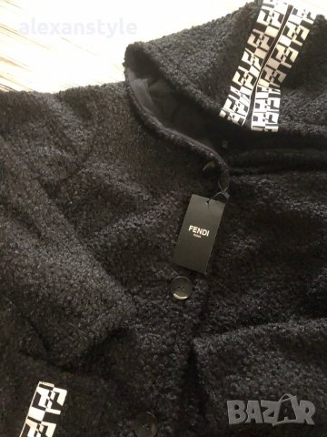 ПРОМО!Късо палто букле Fendy/реплика