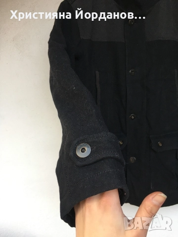 Мъжко зимно яке 60% вълна, М, снимка 9 - Якета - 52998983