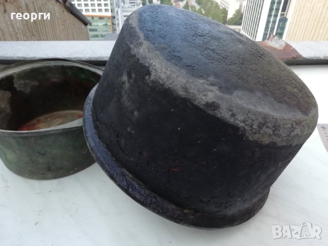 медни старинни съдове /котли/, снимка 3 - Декорация за дома - 43602990