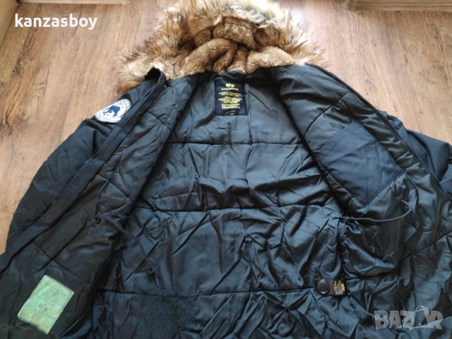 Alpha Industries Jackets - мъжко зимно яке КАТО НОВО Л, снимка 10 - Якета - 53036878