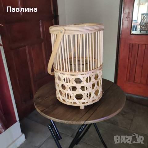 Свещници от ратан