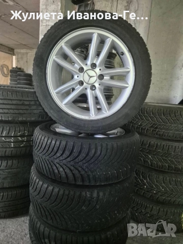 Продавам джанти със зимни гуми