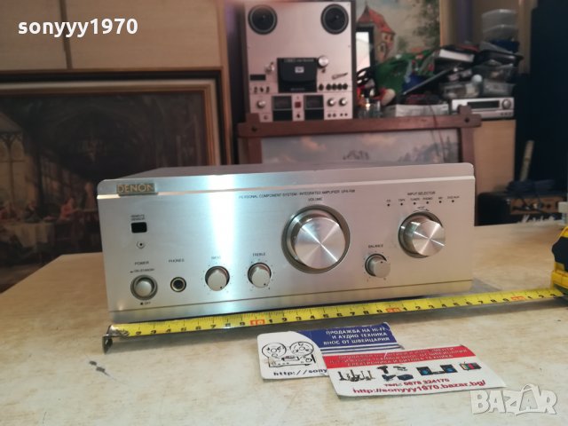 DENON UPA-F88 STEREO AMPLIFIER-ВНОС SWISS 2312211822, снимка 7 - Ресийвъри, усилватели, смесителни пултове - 35229410