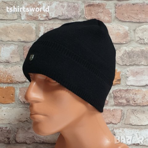 Нова зимна шапка SilverStar с подгъв в черен цвят, снимка 2 - Шапки - 43375871