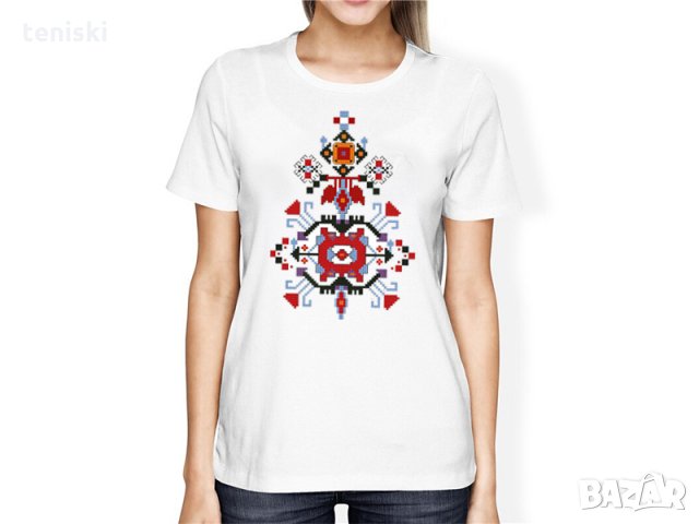 Тениски с шевици принт. Модели и размери, снимка 3 - Тениски - 30560298