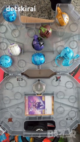 Куфар на Бакуган със 8 топчета, снимка 2 - Фигурки - 38091576