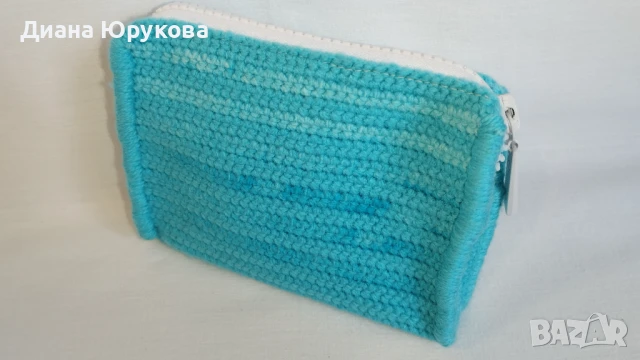 Дамско плетено портмоне