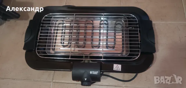 Russell Hobbs 2-в-1 грил: стояща скара и барбекю на маса