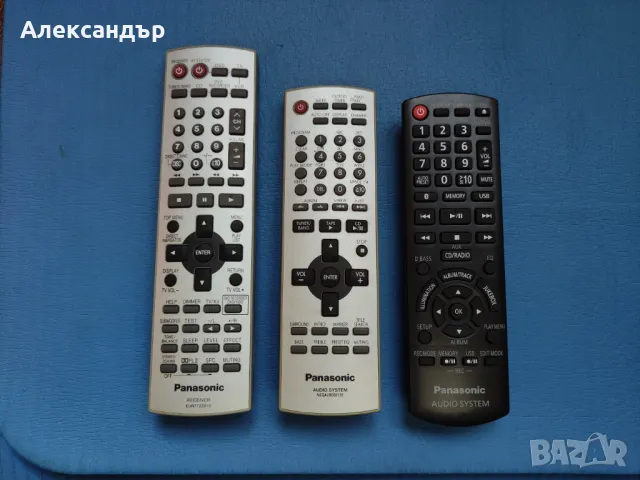 Дистанционно за аудио системи Panasonic