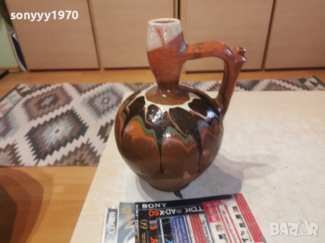 СТАРА СТОМНА-КЕРАМИКА АНТИКА 0802261315LCHERY1, снимка 5 - Антикварни и старинни предмети - 53400960