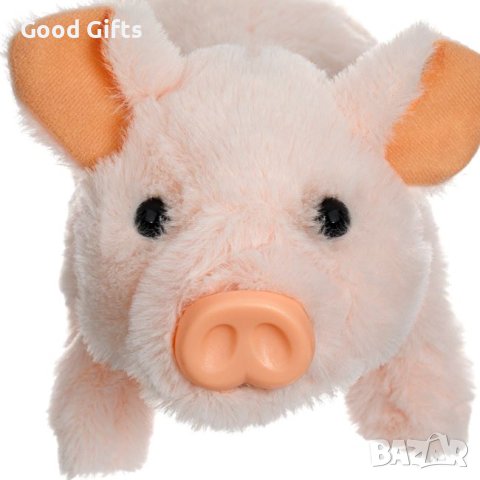 Ходещо плюшено прасенце със звуци, снимка 3 - Музикални играчки - 43365941
