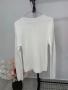 Бял пуловер универсален размер , снимка 12