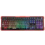 Marvo геймърска клавиатура Gaming Keyboard K629G sound-reactive lighti, снимка 4