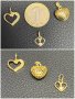Златни обеци халки пръстени 585 gold zlatni obeci prasten 14 карата , снимка 5