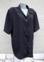 4XL Черна риза , снимка 1 - Ризи - 40088265