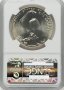 1984-P Olympics S$1 - NGC MS 70 - САЩ Възпоменалтена Монета Долар, снимка 2
