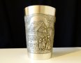 Западно Германска чаша,халба от калай Нюрнберг. , снимка 3