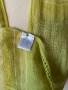 Светлозелен шал от 100 % лен, снимка 2