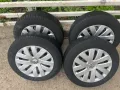 4бр.Джанти 15-ки с Гуми 185/65/15 5Х100 всесезонни Фолксваген , снимка 12