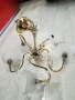 Полилей метал и стъкло/5 осветителни тела/-Австрия , снимка 12