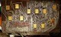 Антика уникално запазена платка за електроника на повече от 60 години