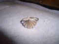 СТАР СРЕБЪРЕН АРТ ДЕКО ПРЪСТЕН СТЕРЛИНГ СРЕБРО 925 МАЙСТОРСКА ИЗРАБОТКА 27154, снимка 5