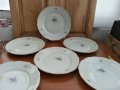 Стар български порцелан чинии, снимка 1 - Антикварни и старинни предмети - 33343437