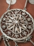 Български накит, сребро, филигран носия, снимка 2